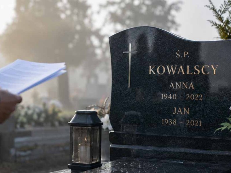 Jakie dokumenty są potrzebne do pochówku i budowy pomnika?